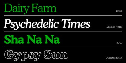 Cooper BT Font Poster 8